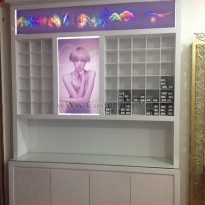 Thiết kế Tủ Mỹ Phẩm - CPKMP123 Salon Tóc - Đặng Gia Lạc - Hà Nội